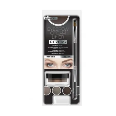 Revers, Cream Liner, kremowy liner do brwi eyebrow, taupe, 8 ml