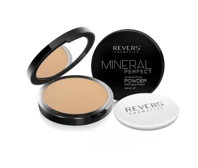 Revers, Mineral Perfect, puder prasowany, 02, 9 g