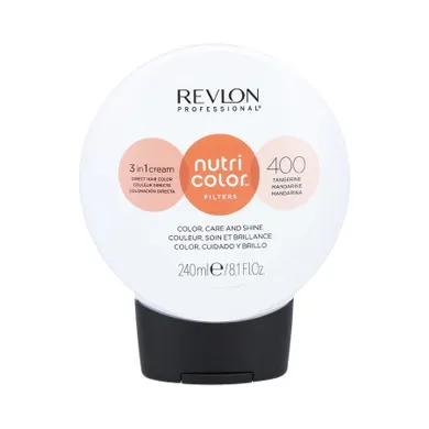 Revlon Professional, Nutri Color Filters, maska koloryzująca, 400 Tangerine, 240 ml