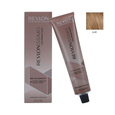 Revlon Professional, Revlonissimo Colorsmetique, profesjonalna farba do włosów, nr 6.41, 60 ml