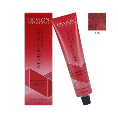 Revlon Professional, Revlonissimo Colorsmetique, profesjonalna farba do włosów, nr 6.65, 60 ml