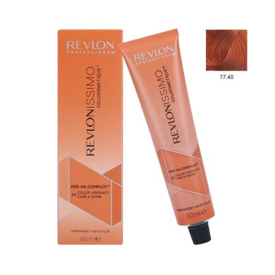 Revlon Professional, Revlonissimo Colorsmetique, profesjonalna farba do włosów, nr 77.40, 60 ml