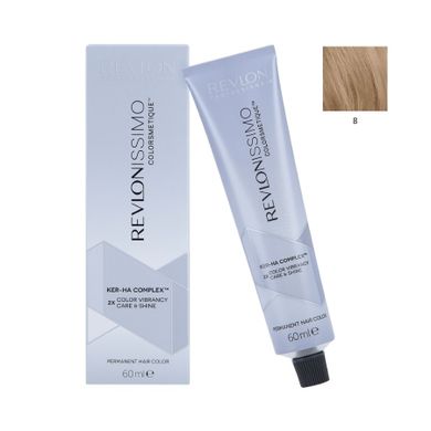 Revlon Professional, Revlonissimo Colorsmetique, profesjonalna farba do włosów, nr 8, 60 ml