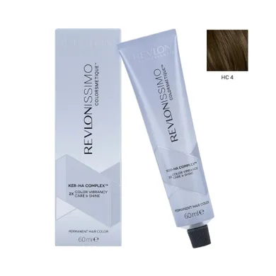 Revlon Professional, Revlonissimo Colorsmetique, profesjonalna farba do włosów, nr HC 4, 60 ml