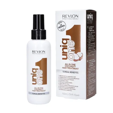 Revlon Professional, Uniq One All In One Coconut Hair Treatment, kokosowa kuracja odżywcza w sprayu 10w1, 150 ml