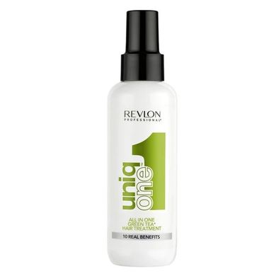 Revlon Professional, UniqOne™ Hair Treatment Green Tea, wielozadaniowa kuracja do włosów w sprayu, 150 ml