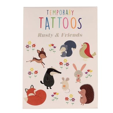 Rex London, zmywalne tatuaże dla dzieci, przyjaciele