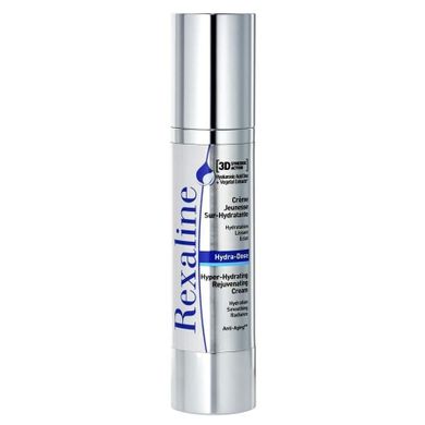 Rexaline, 3D Hydra-Dose Hyper-Hydrating Rejuvenating Cream, intensywnie nawilżający krem odmładzający do twarzy, 50 ml