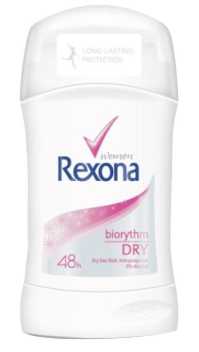 Rexona, Long Lasting Protection, dezodorant sztyft, biorythm, 40g