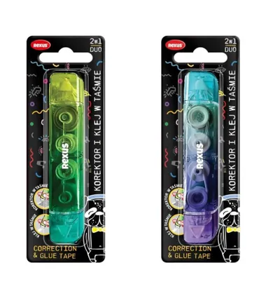 Rexus, korektor i klej w taśmie, 1 szt.