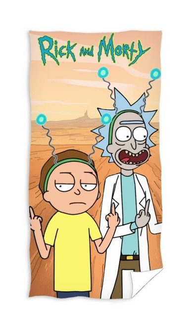 Rick and Morty, ręcznik, 70-140 cm