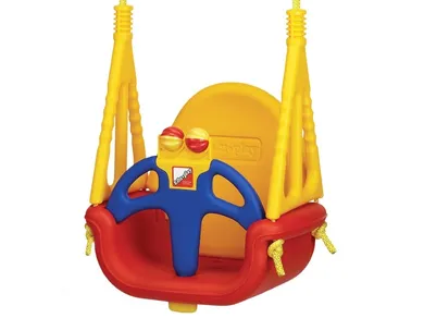 Ricokids, huśtawka dla dzieci z grzechotkami, 3w1