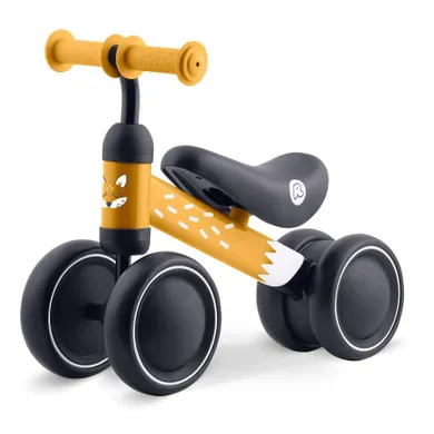 Ricokids, rowerek biegowy dla dzieci, trójkołowy, żółty