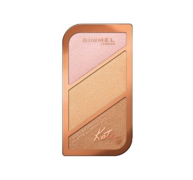 Rimmel, Kate Highlighting Palette, paleta do konturowania twarzy, 004 In the Bluff, 18,5 g