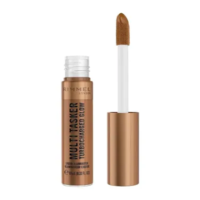 Rimmel, Multi Tasker Turbocharged Glow, rozświetlający bronzer w płynie, 009 Bougie Girl, 10 ml