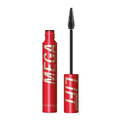 Rimmel, Thrill Seeker Mega Lift, pogrubiający tusz do rzęs, 001 Black, 10 ml