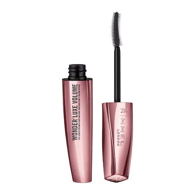 Rimmel, Wonder'Luxe Volume Mascara, tusz do rzęs zwiększający objętość z 4 olejkami pielęgnacyjnymi, 002 Brown Black, 11 ml