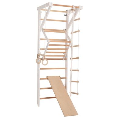 Rinagym, drewniana drabinka gimnastyczna, Sport 3, biały