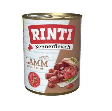 Rinti, Kennerfleisch, jagnięcina, puszka dla psa, 800g