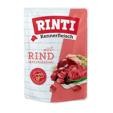 Rinti, Kennerfleisch, wołowina, saszetka, 400g