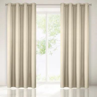 Rita, zasłona zaciemniająca gotowa, jednokolorowa matowa, 140-250 cm