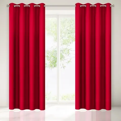 Rita, zasłona zaciemniająca gotowa, jednokolorowa matowa, 140-250 cm