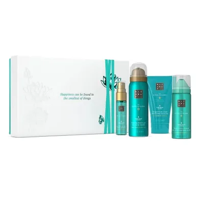 Rituals, The Ritual of Karma, zestaw prezentowy S: pianka pod prysznic, 50 ml + mus do ciała, 70 ml + krem do ciała, 70 ml + mgiełka do włosów i ciała, 20 ml