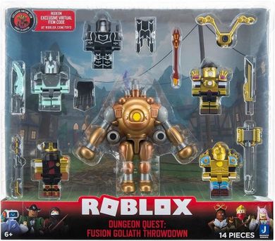 Roblox, Dungeon Quest Goliath Throwdown, zestaw figurek