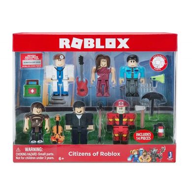 Roblox, Obywatele Roblox, zestaw 6 figurek z akcesoriami