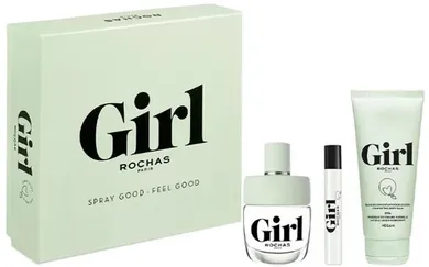 Rochas, Girl, zestaw, woda toaletowa, 100 ml + woda toaletowa, 7,5 ml + balsam, 100 ml