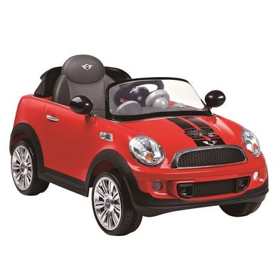 Rollplay, Mini Cooper S Roadster, 12V, samochód elektryczny zdalnie sterowany, czerwony