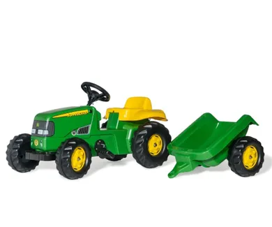 Rolly Kid, John Deere, traktor z przyczepą, 012190