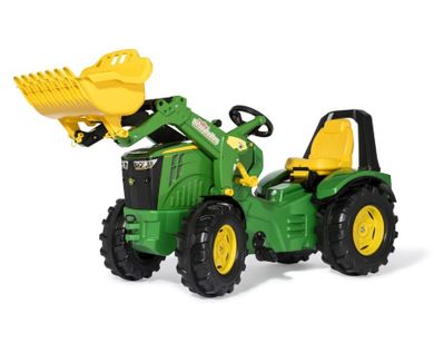 Rolly Toys, John Deere, traktor Rolly X Track Premium, 8400R, z łyżką, 651047