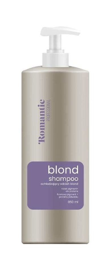 Romantic, szampon do włosów, blond, 850 ml