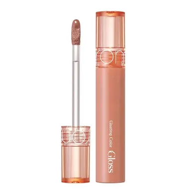 Rom&nd, Glasting Color Gloss, błyszczyk do ust, 02 Nutty Vague, 4g