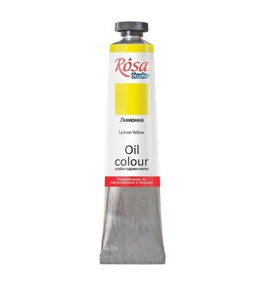 Rosa, farba olejna, lemon yellow 511, 45 ml