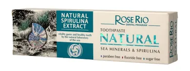 Rose Rio, Natural Spirulina Extract, pasta do zębów, 65 ml