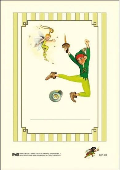 Rossi, naklejki dekoracyjne, Piotruś Pan