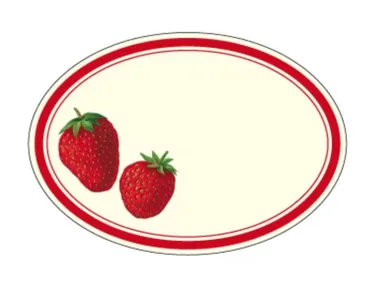 Rossi, naklejki dekoracyjne, truskawki