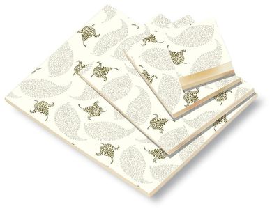 Rossi, notes ozdobny A5, gładki, 50 kartek, liście, 1 szt.