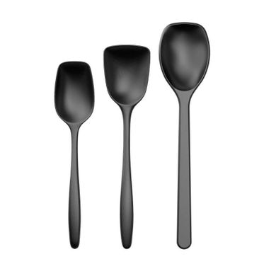 Rosti, Carbon Black, łyżki kuchenne, 3 szt., 30130