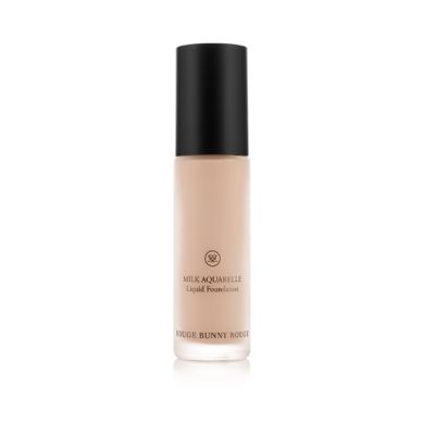 Rouge Bunny Rouge, Milk Aquarelle Liquid Foundation, nawilżający podkład do twarzy, 083 Pine Nut Milk Parfait, 30 ml