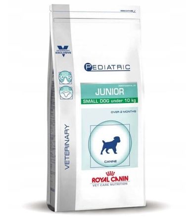 Royal Canin, Vet Care Nutition, Pediatric, Junior Small, karma sucha dla psa, 800g