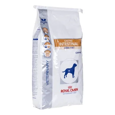 Royal Canin, Veterinary Diet, Gastro Intestinal Low Fat, karma dla psa, 12 kg