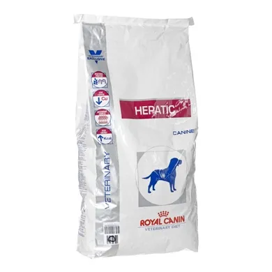 Royal Canin, Veterinary Diet, Hepatic, karma dla psa, 12 kg