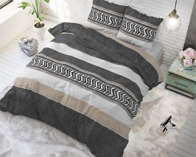Royal Textil, DreamHouse, pościel dwuosobowa, Stripe, 200-220 cm