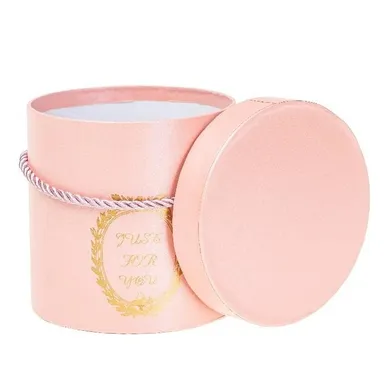 Rozette, Flower Box, pudełko, ciemnoróżowy