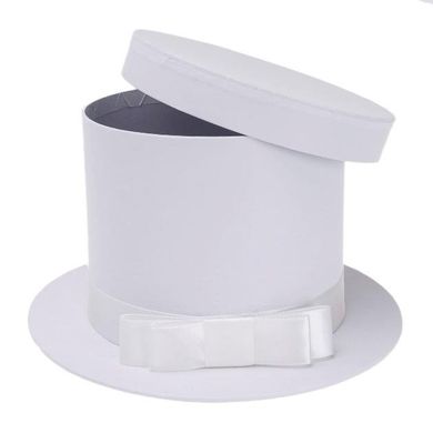 Rozette, Flower Box, pudełko, kapelusz biały