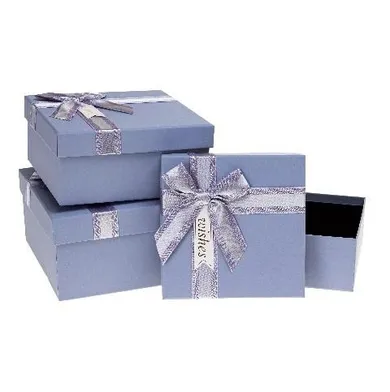 Rozette, pudełko prezentowe, z kokardą, 3 szt.