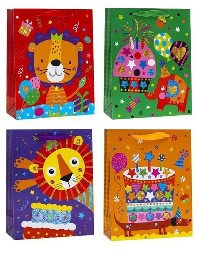 Rozette, torebka prezentowa, 18-23-8 cm, 1 szt.